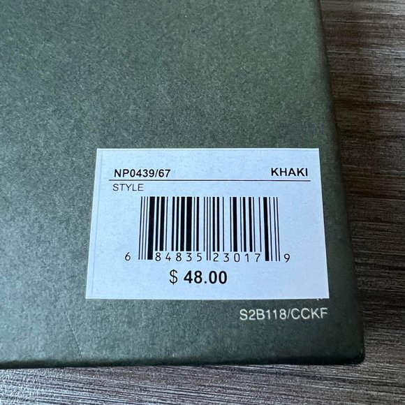 Timberland Khaki Canvas Card Case With Key Fob Ring Wallet NP0439/67 Gift Set - Picture 8 of 8